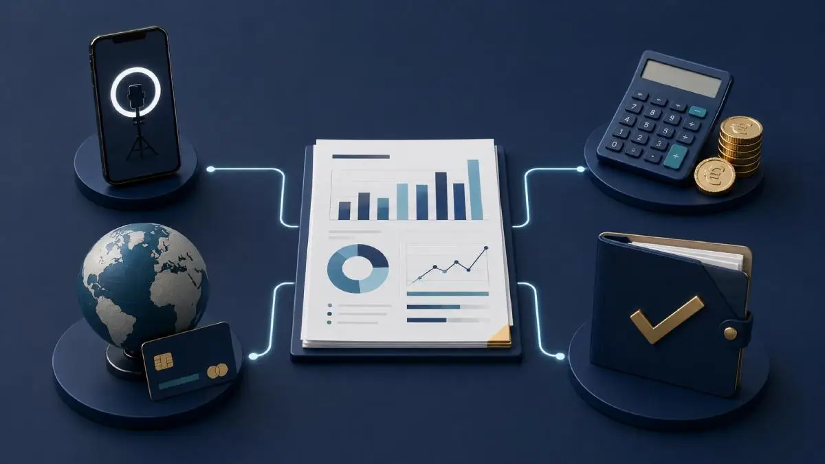 Obligaciones fiscales de los creadores de contenido online